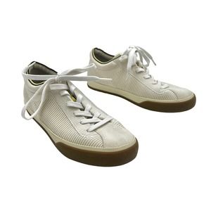 Rothy's The Lace Up Sneaker White Athletic Sporty Preppy